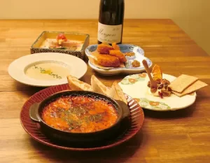 ナチュラルワインとお食事　金木犀の料理2026