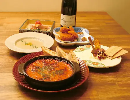 ナチュラルワインとお食事 金木犀の料理2026