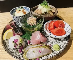 米米蔵部の料理