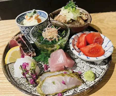 米米蔵部の料理