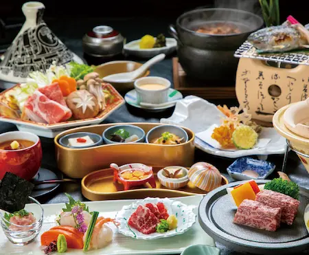 旅館 翠嵐楼の料理